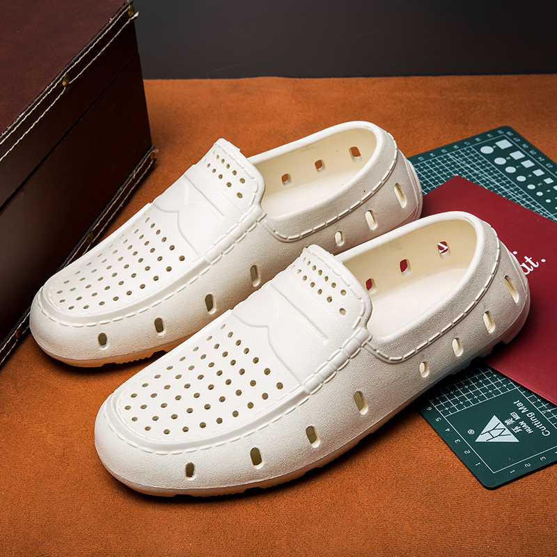 Men Shoes Xxl - YUYIN Men's Loafers Comfortable Beach Shoes
