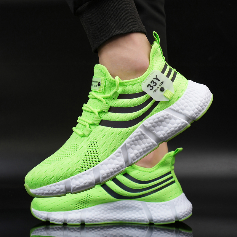 Women Sneakers 2023 New Mesh B – обзор и цена Men'S Shoes Green And White