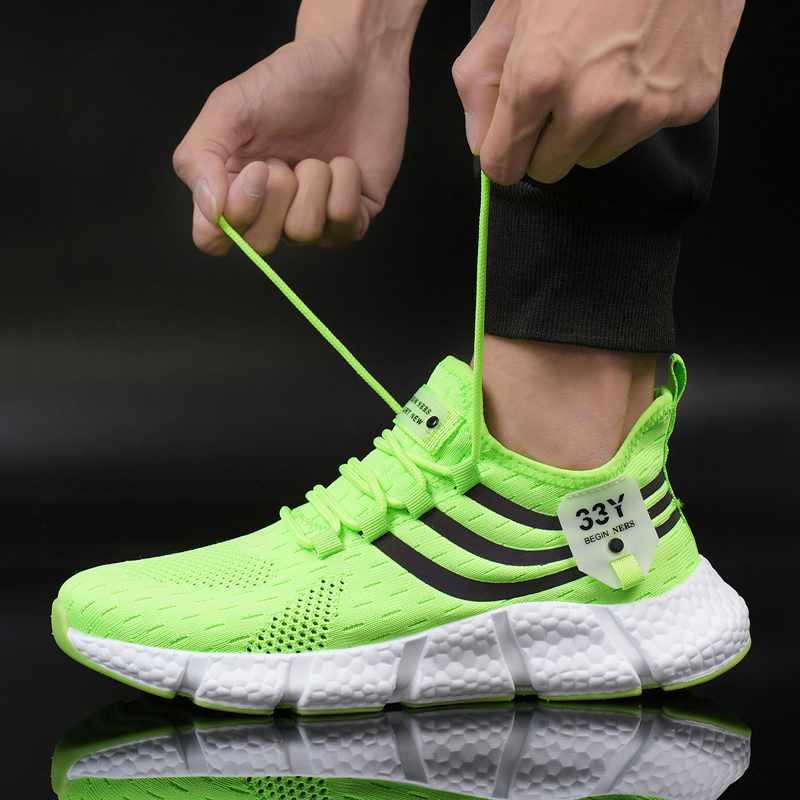 Women Sneakers 2023 New Mesh B – обзор и цена Men'S Shoes Green And White