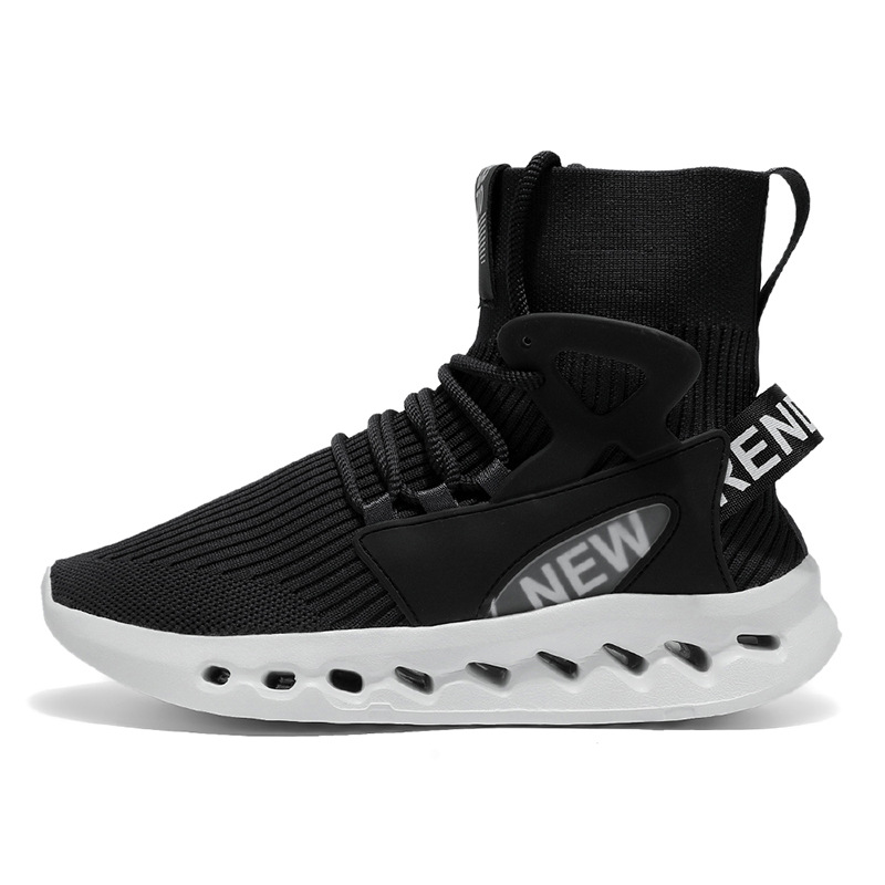 Trendy Men High Top Sock Shoes – обзор и цена Men Shoes Running