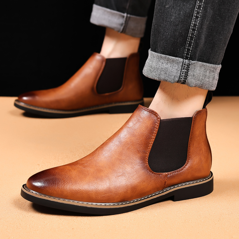 British Style Men's Chelsea Bo – обзор и цена Men Shoes Xxl