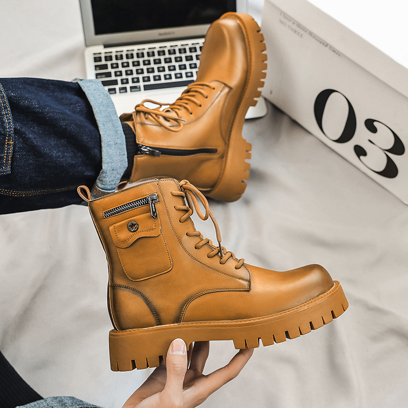 2025 Trend Men Boots Sneakers  – обзор и цена Men Shoes Boots