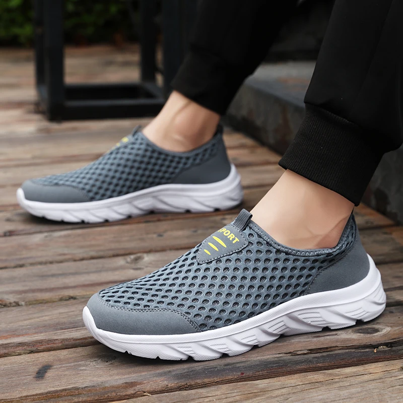 Breathable Men's Casual Sneake – обзор и цена Men Shoes Xxl