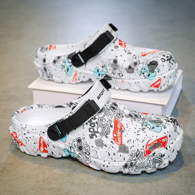 Men Camouflage Clogs Big Size  – обзор и цена Men Shoes Xxl