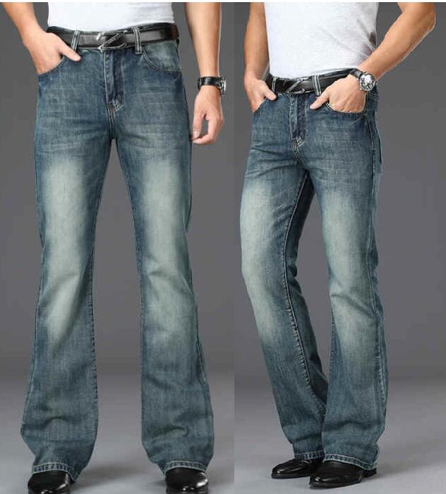 Men's Flared Jeans Loose Men B – обзор и цена Men Shoes Jeans