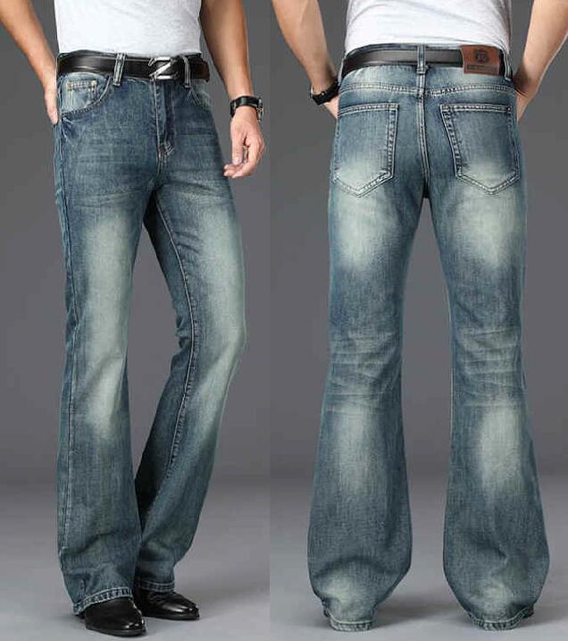 Men's Flared Jeans Loose Men B – обзор и цена Men Shoes Jeans