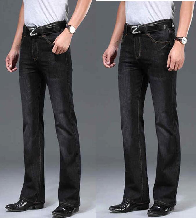 Men's Flared Jeans Loose Men B – обзор и цена Men Shoes Jeans