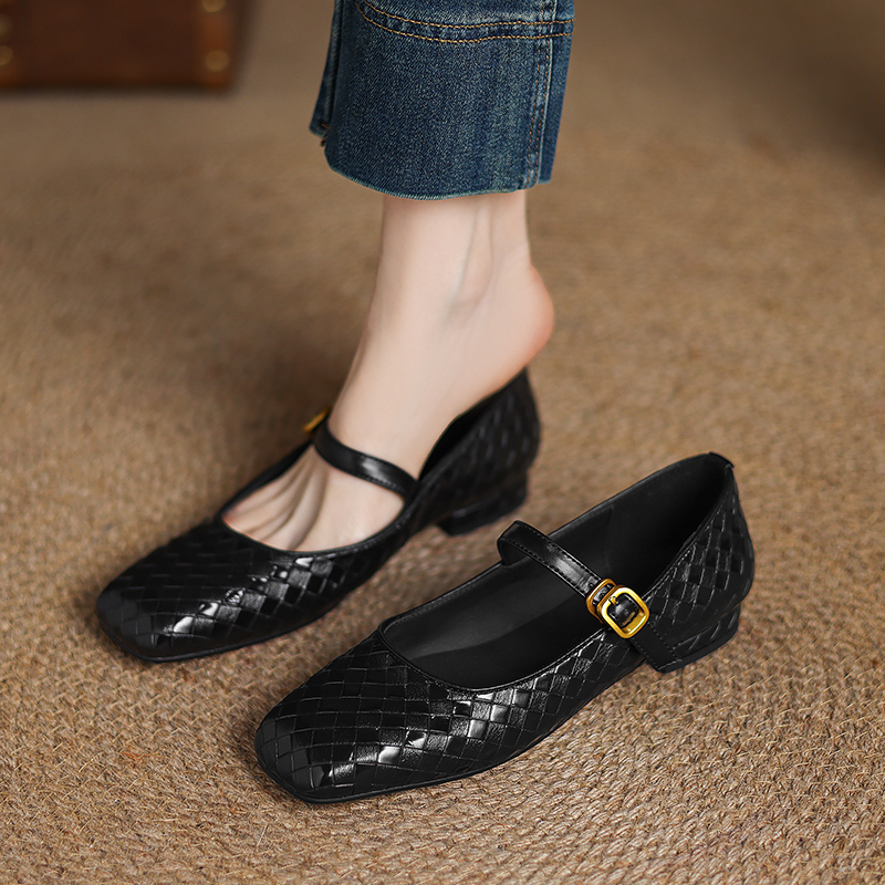 Woven Flat Bottom Mary Jane Wo – обзор и цена Men Shoes Casual