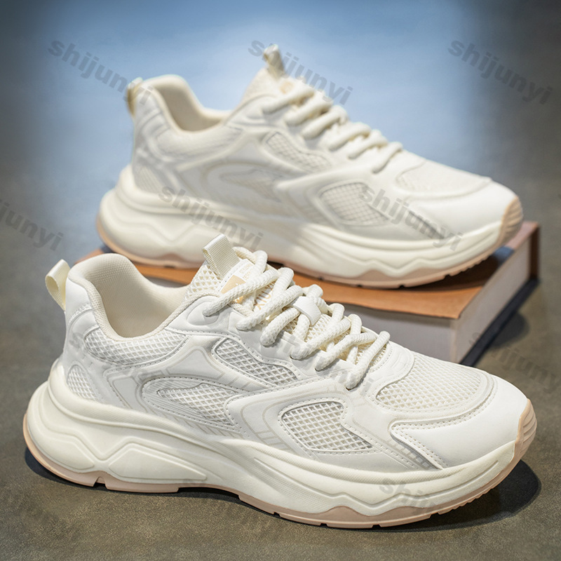 Men White Sneakers Summer New  – обзор и цена Men'S Shoes Green And White