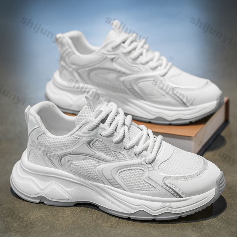 Men White Sneakers Summer New  – обзор и цена Men'S Shoes Green And White