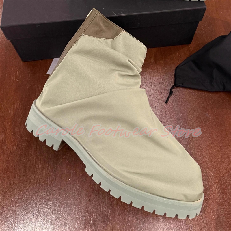 Pleated Nylon Cloth High Top M – обзор и цена Men'S Shoes With Height Increase
