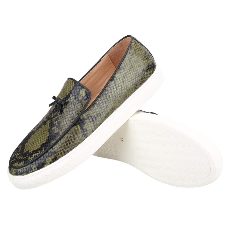 Piergitar Army Green/Black Sna – обзор и цена Men'S Shoes Green And White
