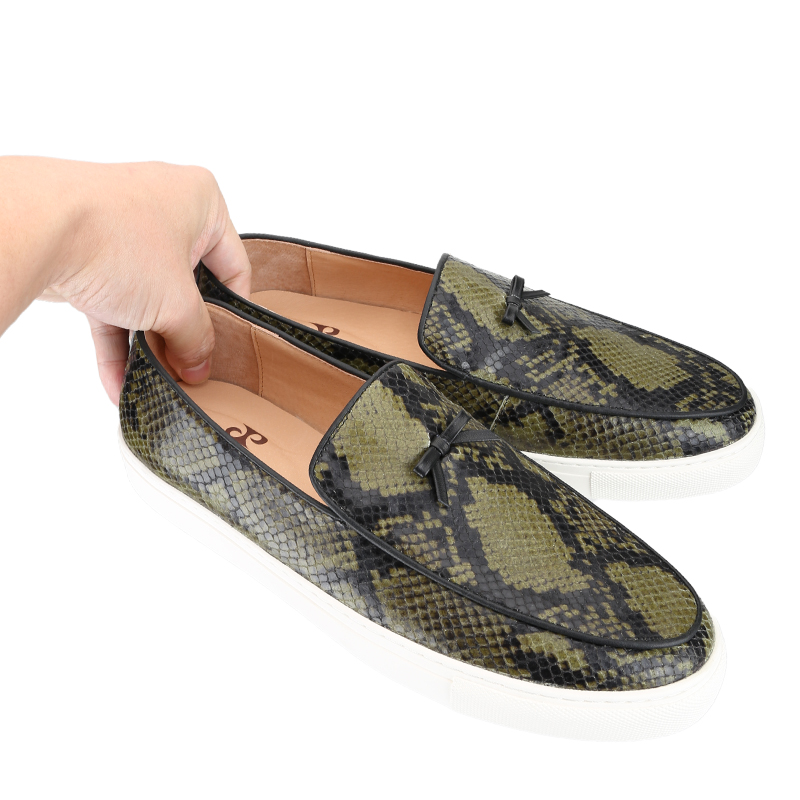 Piergitar Army Green/Black Sna – обзор и цена Men'S Shoes Green And White