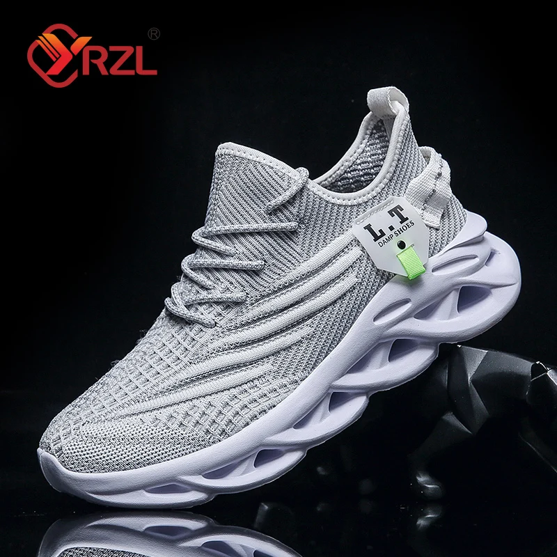 YRZL Men Sports Running Black  – обзор и цена Men Shoes Xxl