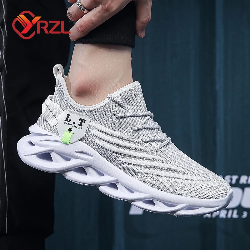 YRZL Men Sports Running Black  – обзор и цена Men Shoes Xxl