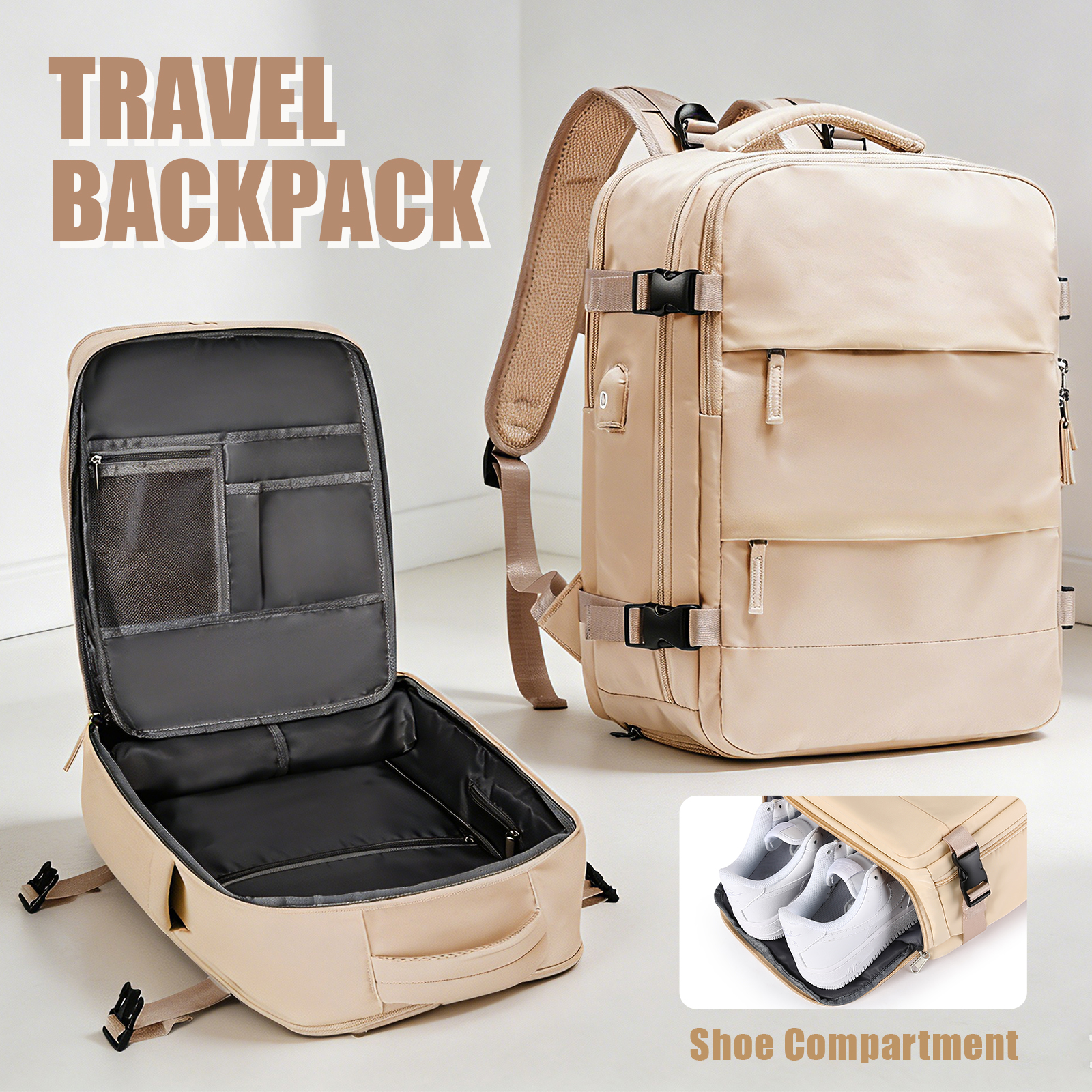 Large Travel Backpack for Men  – обзор и цена Men Shoes Casual