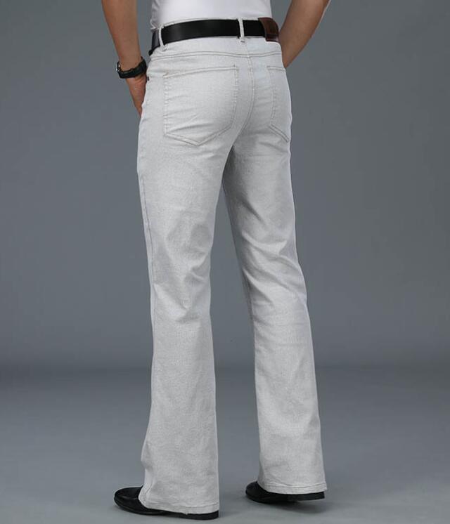 Men's Beige Loose Jeans Fashio – обзор и цена Men Shoes Jeans