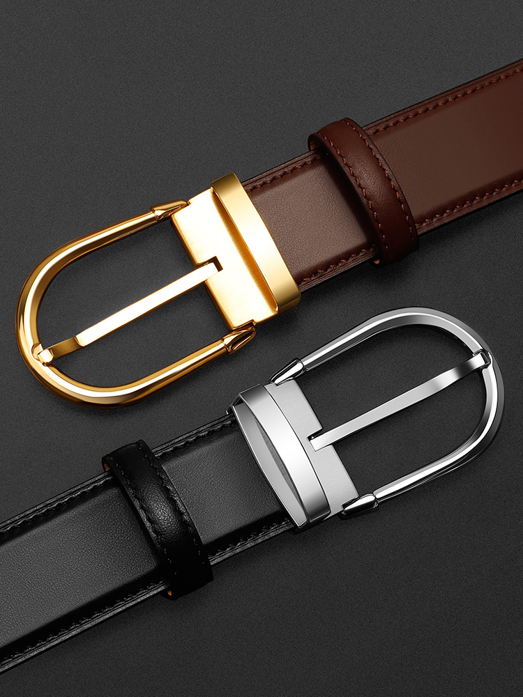 Mens belt buckle belt cowhide  – обзор и цена Men Shoes Jeans