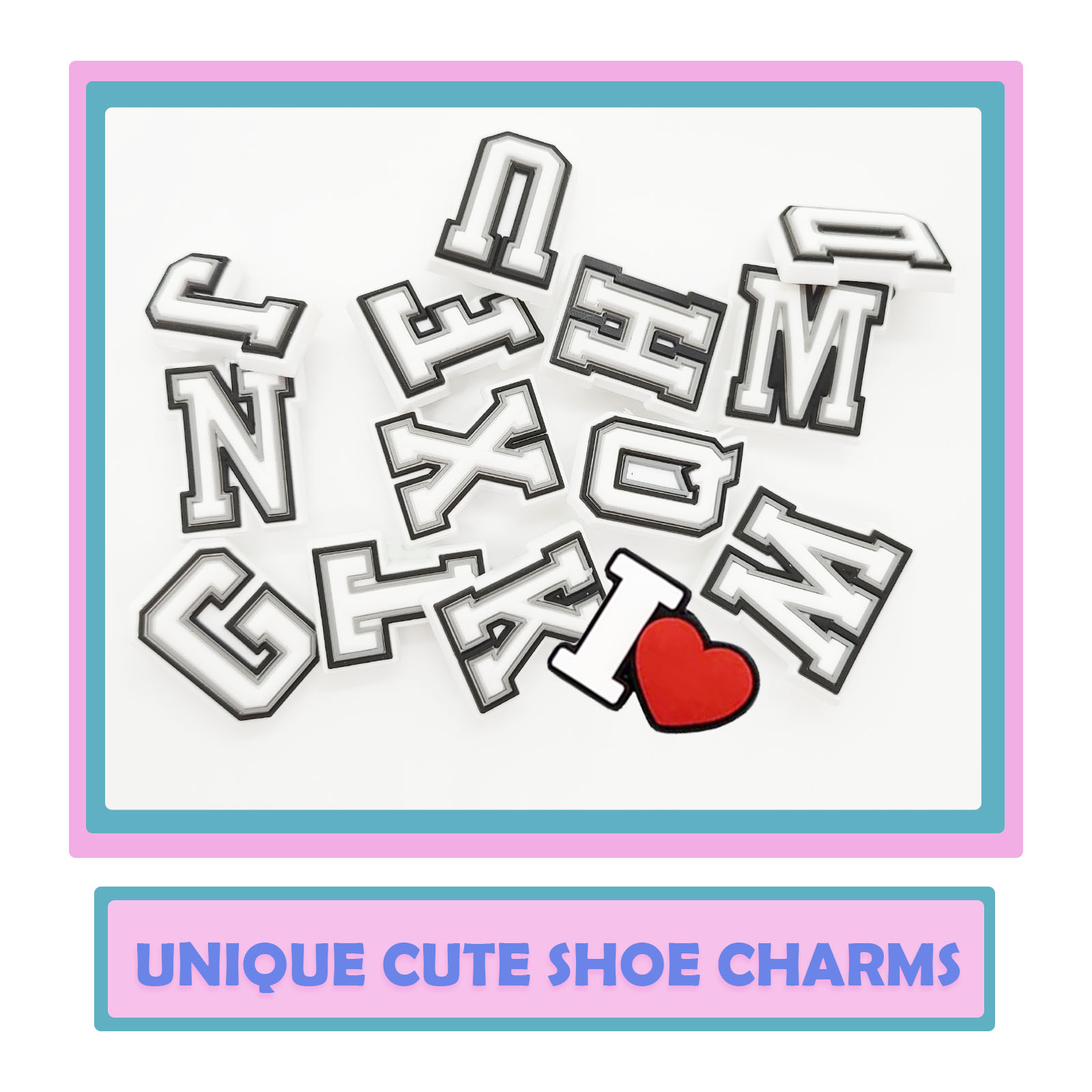 54Pcs Alphabet Shoe Charms - S – обзор и цена Men Shoes Variety