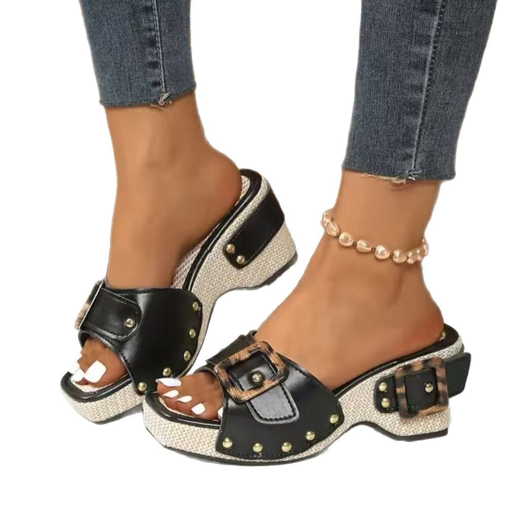 Temu Plus Size Wedge Heel Thic – обзор и цена Men'S Shoes Temu
