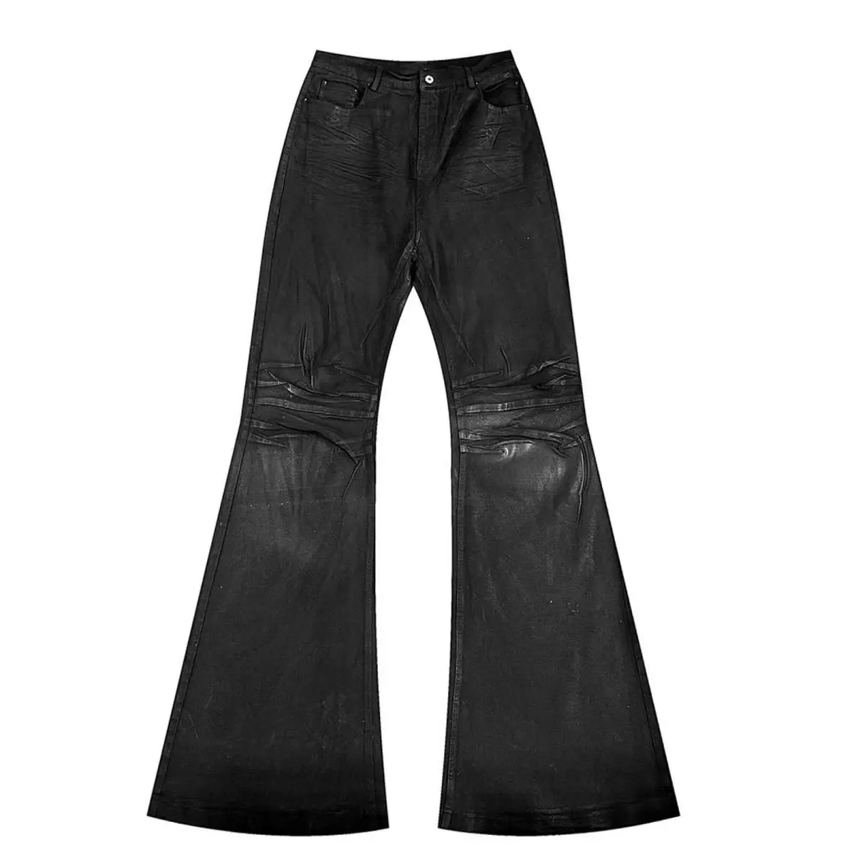High street coated micro-flare – обзор и цена Men Shoes Jeans
