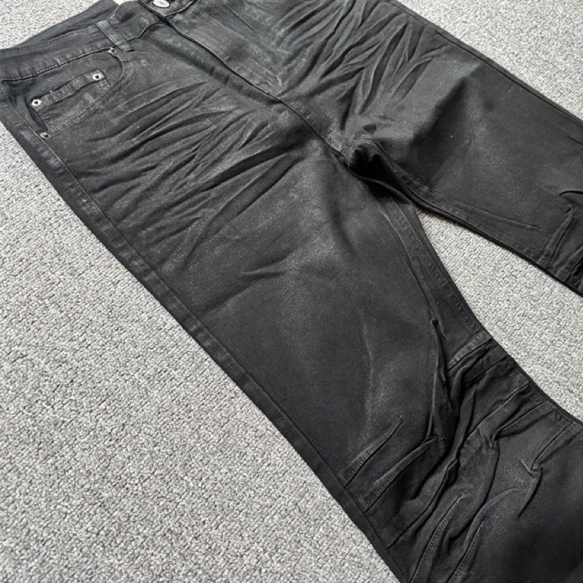 High street coated micro-flare – обзор и цена Men Shoes Jeans