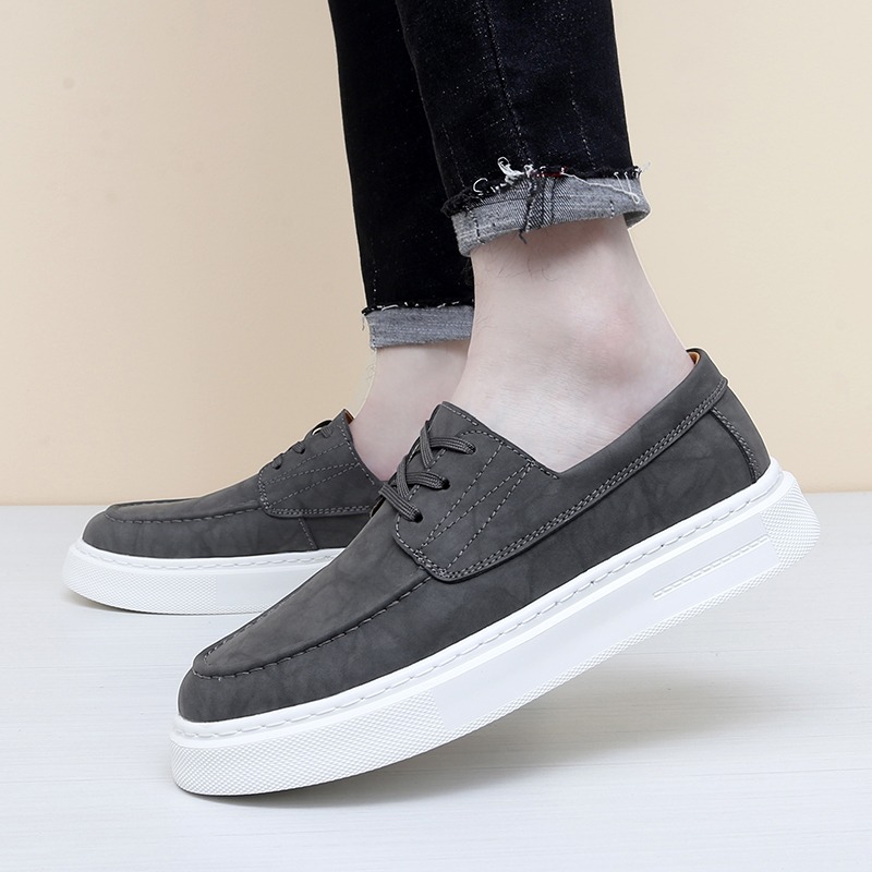 Men Khaki Green Lace Up Boat S – обзор и цена Men'S Shoes Green And White